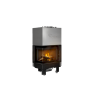 Cheminée à bois Izaro 60 avec porte guillotine Lacunza