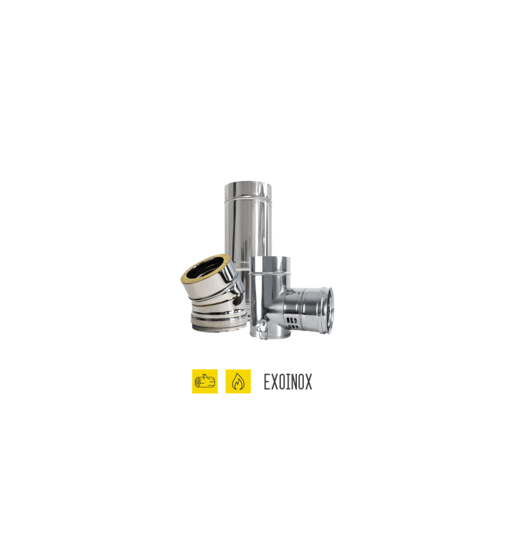 Collecteur de condensats avec évacuation Exoinox SW Exojo