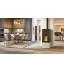 Rise X 7 estufa de pellet Edilkamin