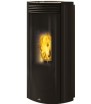 Libra 9+ estufa de pellet Edilkamin acero negro