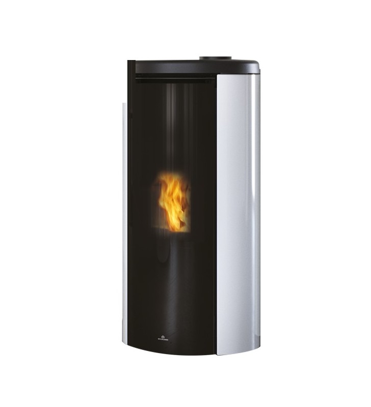 Lumea 7 estufa de pellet Edilkamin cristal blanco