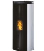 Lumea 7 estufa de pellet Edilkamin cristal blanco