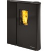 Cherie Slim 9+ estufa de pellet Edilkamin cristal negro