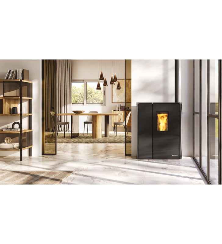 Cherie Slim 9+ estufa de pellet Edilkamin