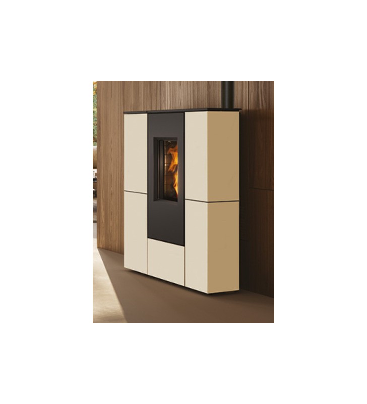 Tratto 12++ estufa de pellet Edilkamin acero sable