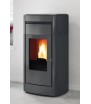 Vyda H 19 Evo termoestufa de pellet Edilkamin cerámica gris oscuro