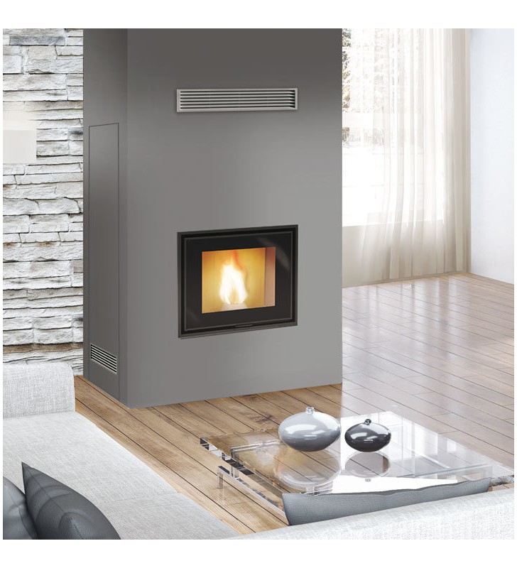 Idropellbox H 30 termochimenea de pellet Edilkamin