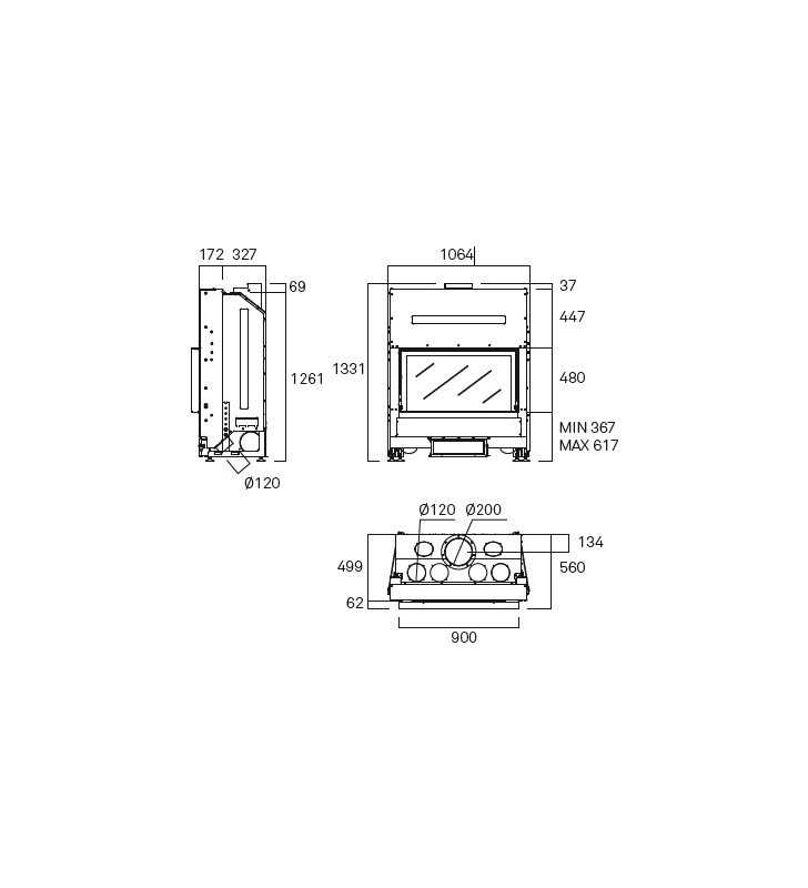 Plano de medidas Rocal G 450