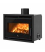 Firebox 60 Evo2 com inserto de madeira Edilkamin