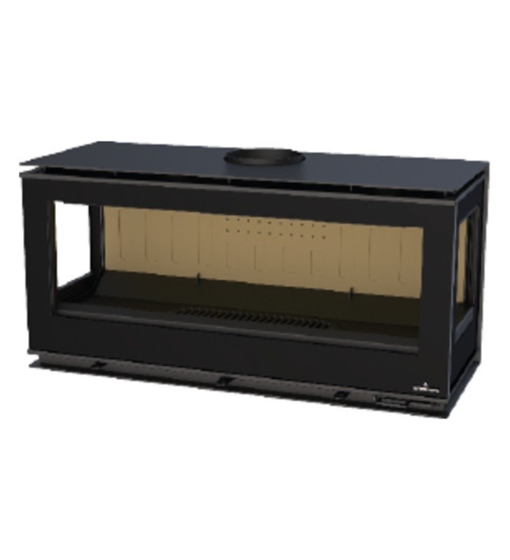 Ξυλόσομπα Cairo 110 3C BOX Bronpi