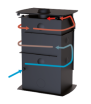 Hydronova Plus poêle bouilleur à bois Bronpi