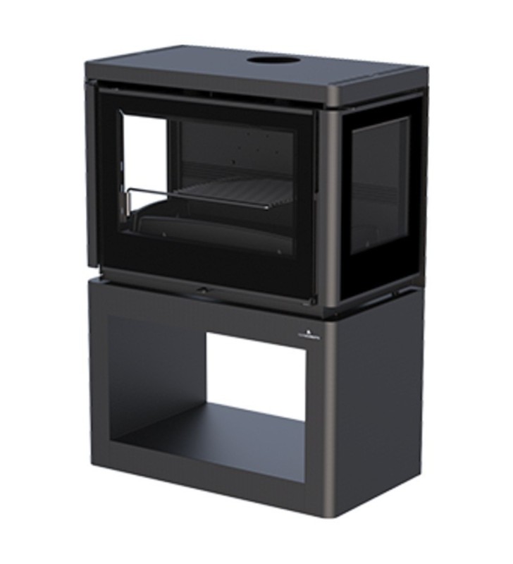 Stufa a legna Versailles Vision Bronpi