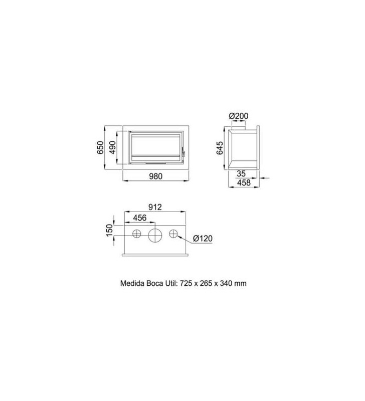 Plan de mesure Bronpi Florida-P