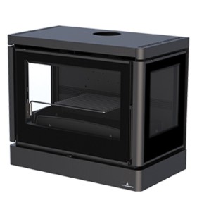 Versalles C Vision Bronpi wood stove