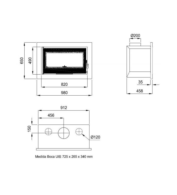 Plano de medidas Bronpi Florida-P Vision