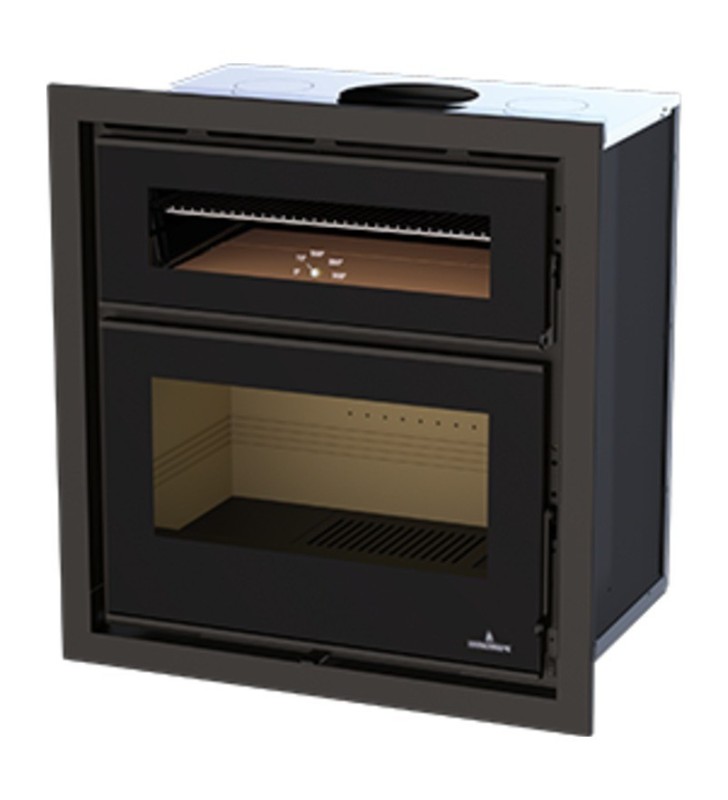 Forno a inserto a legna Denver Vision Bronpi