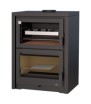 Vulcano dubbelkamer houtgestookte oven Bronpi