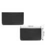 Decoratieve frontplaat, zwart, 1000x680x15 mm, Bronpi