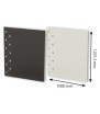 Smooth decorative panel 1000x1200 mm white Bronpi