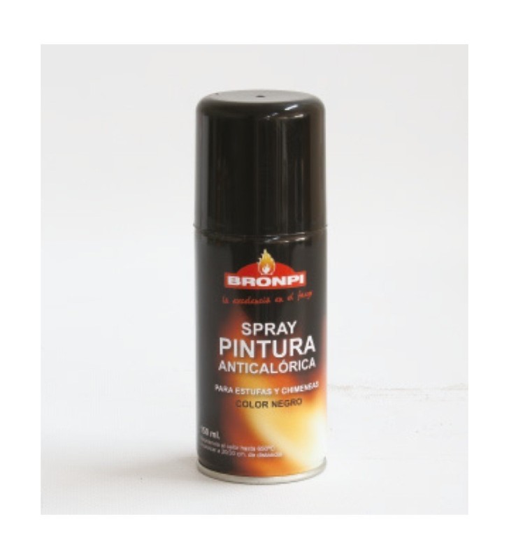 Bronpi 150ml Schwarze hitzebeständige Sprühfarbe