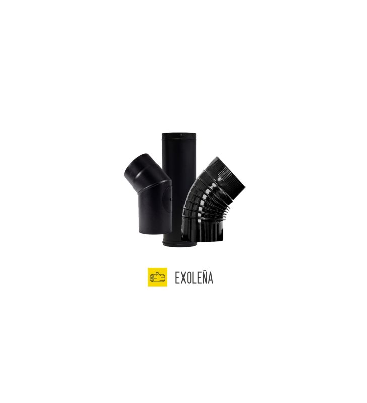 Bocht 45° Ø150 mm Exoleña Premium Exojo