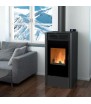 Stufa ibrida NE a pellet e legno di Bronpi