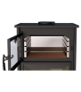 Suiza Kaminofen Holz mit Backofen Bronpi