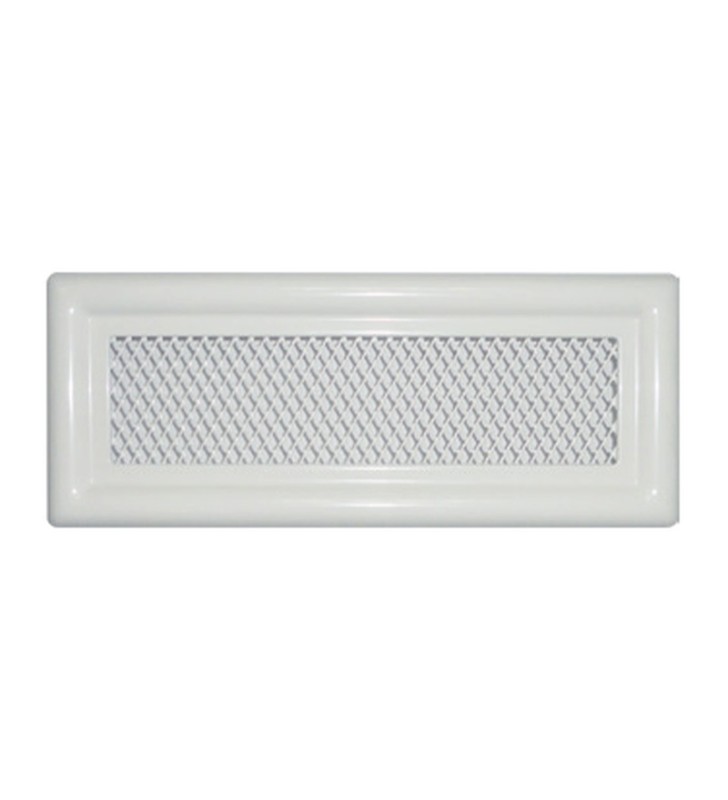Single mesh grille 8x20 white Bronpi