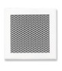 Rejilla M-D simple 15x15 blanca Bronpi