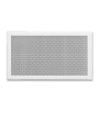 Grille simple M-D 15x30 blanche Bronpi