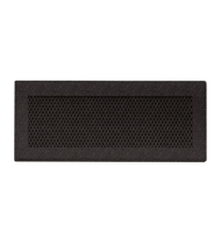 Rejilla M-D simple 8x20 negra Bronpi
