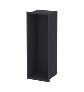 Built-in log holder black...