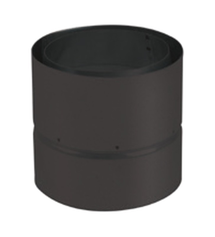 Rohr-Umkehrstück Edelstahl 304 Ø200 mm schwarz Bronpi