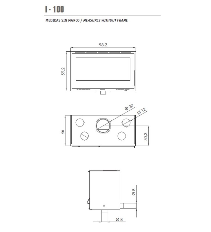 Carbel I-100 measurement plan