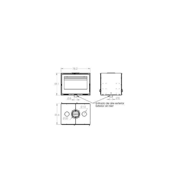 Plan de mesure double face Carbel I-80