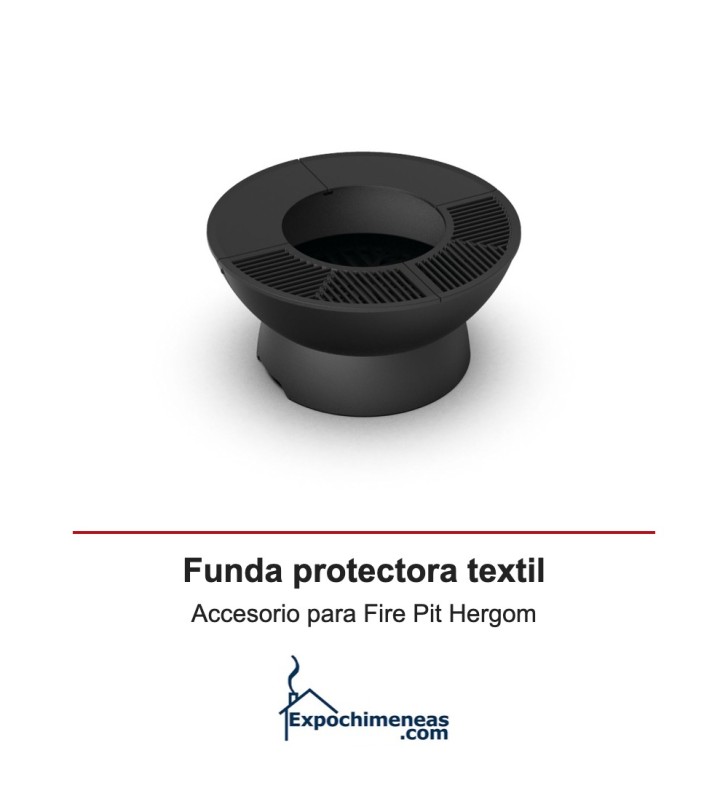 Funda protectora textil para Fire Pit Hergom