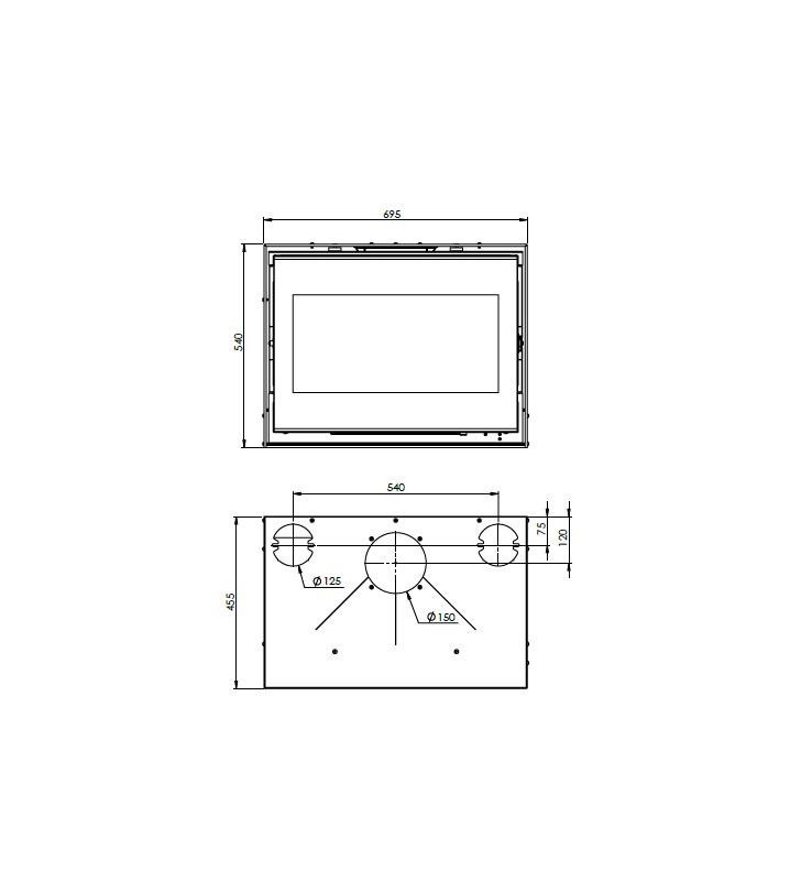 Plan de mesure du Dovre 2320SC