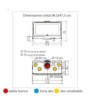 Edilkamin Screen Evo 100 Messplan