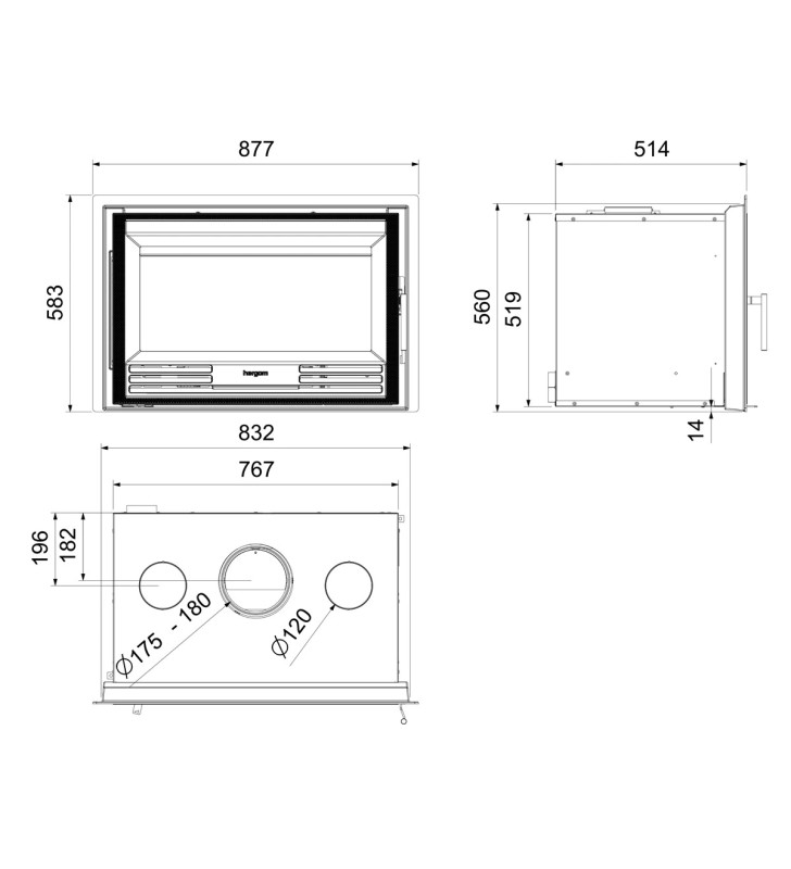 Schéma de mesure Hergom C-3/80 N HF