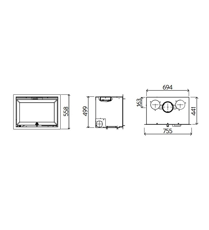 Plan de mesure du Jotul C24
