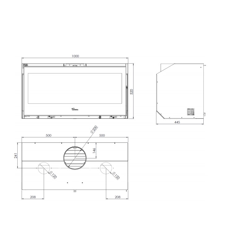 Plano de medidas Lacunza Silver 1000 Plus