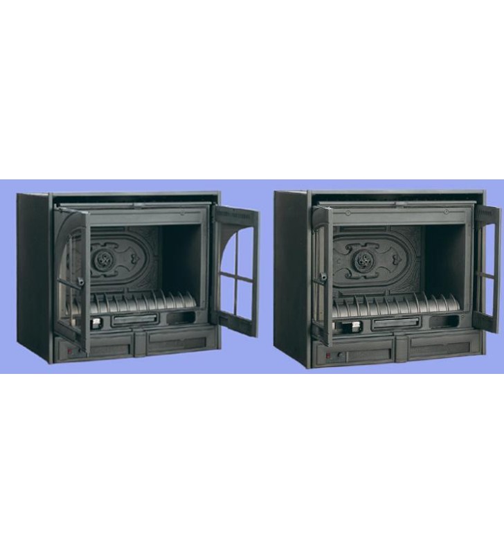 Detail of retractable doors in P/E version