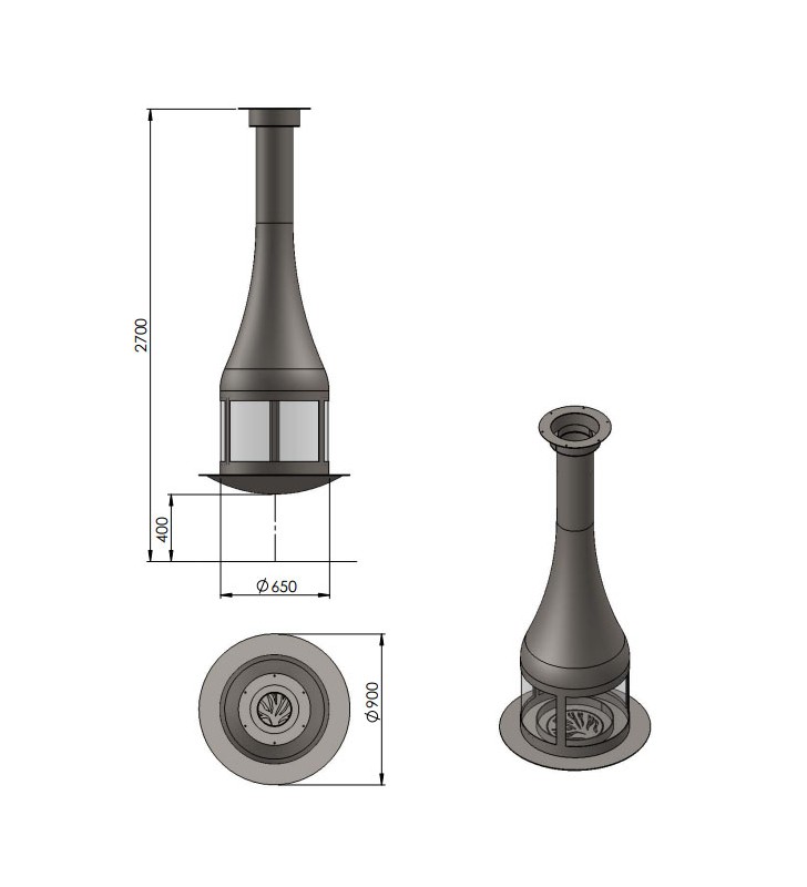Plano de medidas CL Design Gema Central