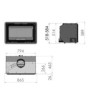 Plano de medidas Lacunza K2 800