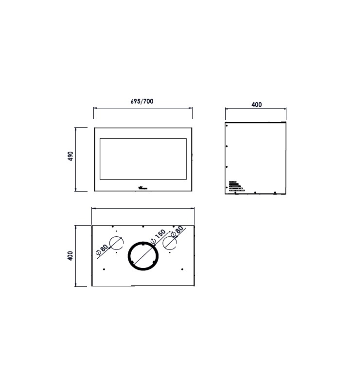 Plano de medidas Lacunza Adour 700 CLD