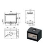 Plan de mesure double face Lacunza Nickel 700