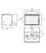 Plan de mesure des graffitis Rocal RCr 70