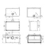 Plano de medidas Hitze  Cubo 800