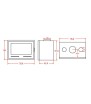 Salgueda Saphire 800 measurement plan