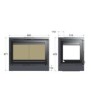 Plan de mesure Tecnicolor BIO ECO 80 Angle 3 volets